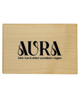 Postkarte aus Holz "AURA"