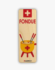 Buchzeichen Retro "Fondue"