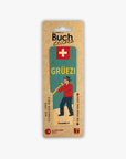 Buchzeichen Retro "Gruezi"
