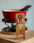 Buchzeichen Retro "Fondue"