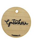Geschenk Anhänger "Gutschein"