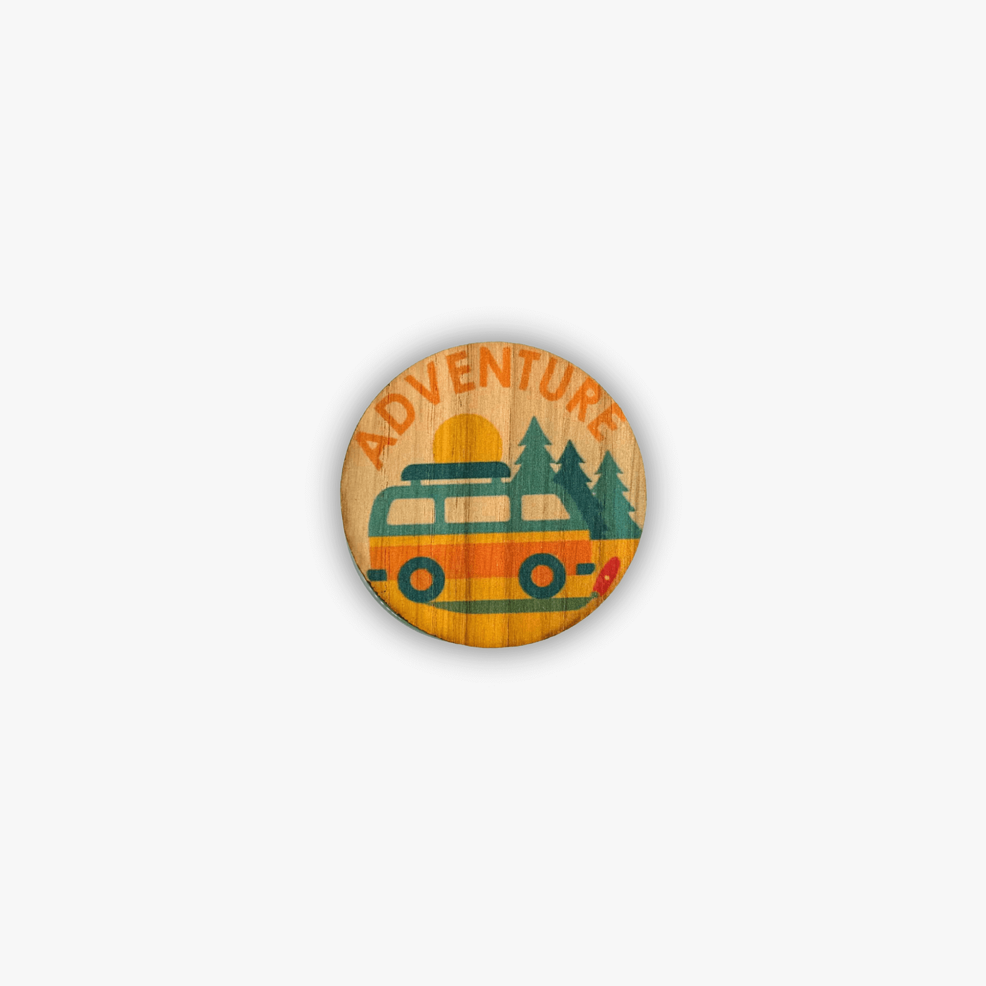 Button Retro &quot;Adventure&quot;