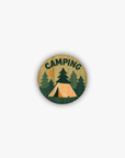 Button Retro "Camping"