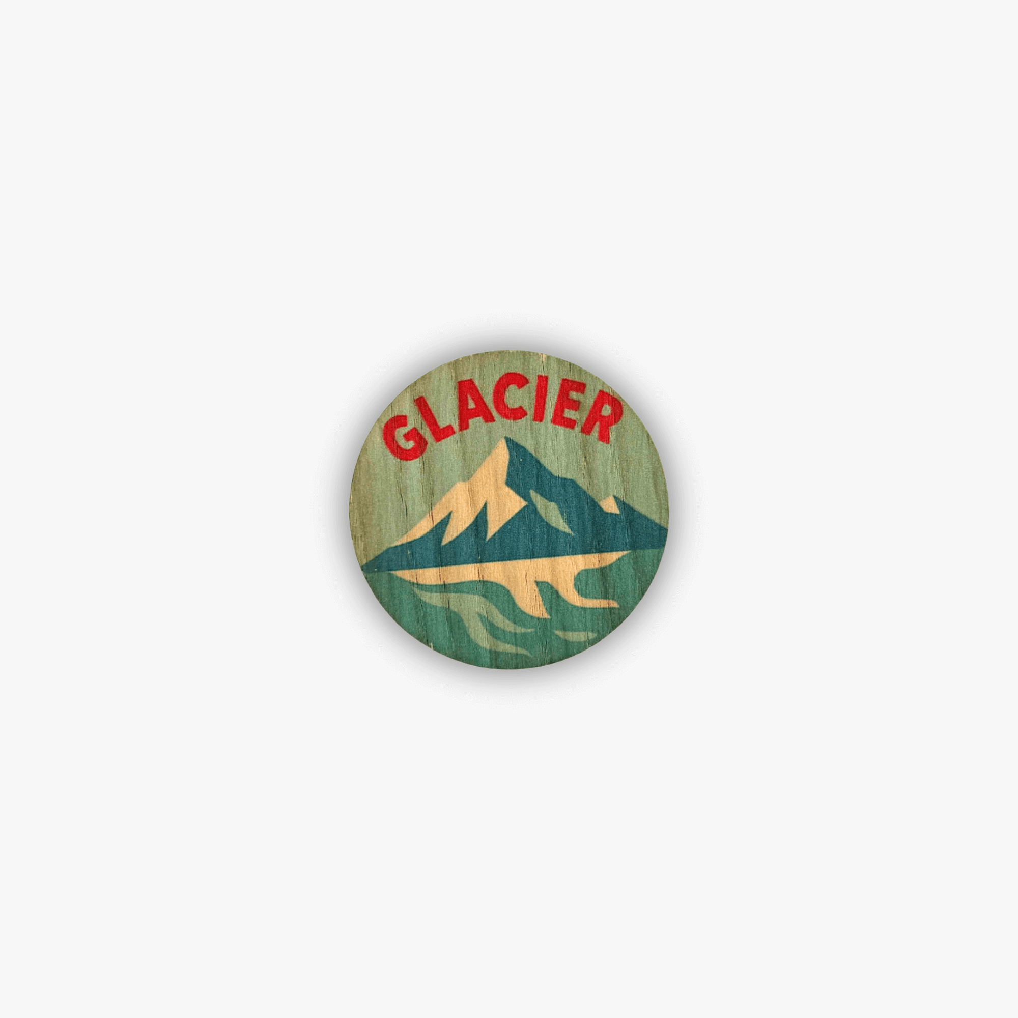 Button Retro &quot;Glacier&quot;
