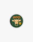 Button Retro "Moo"