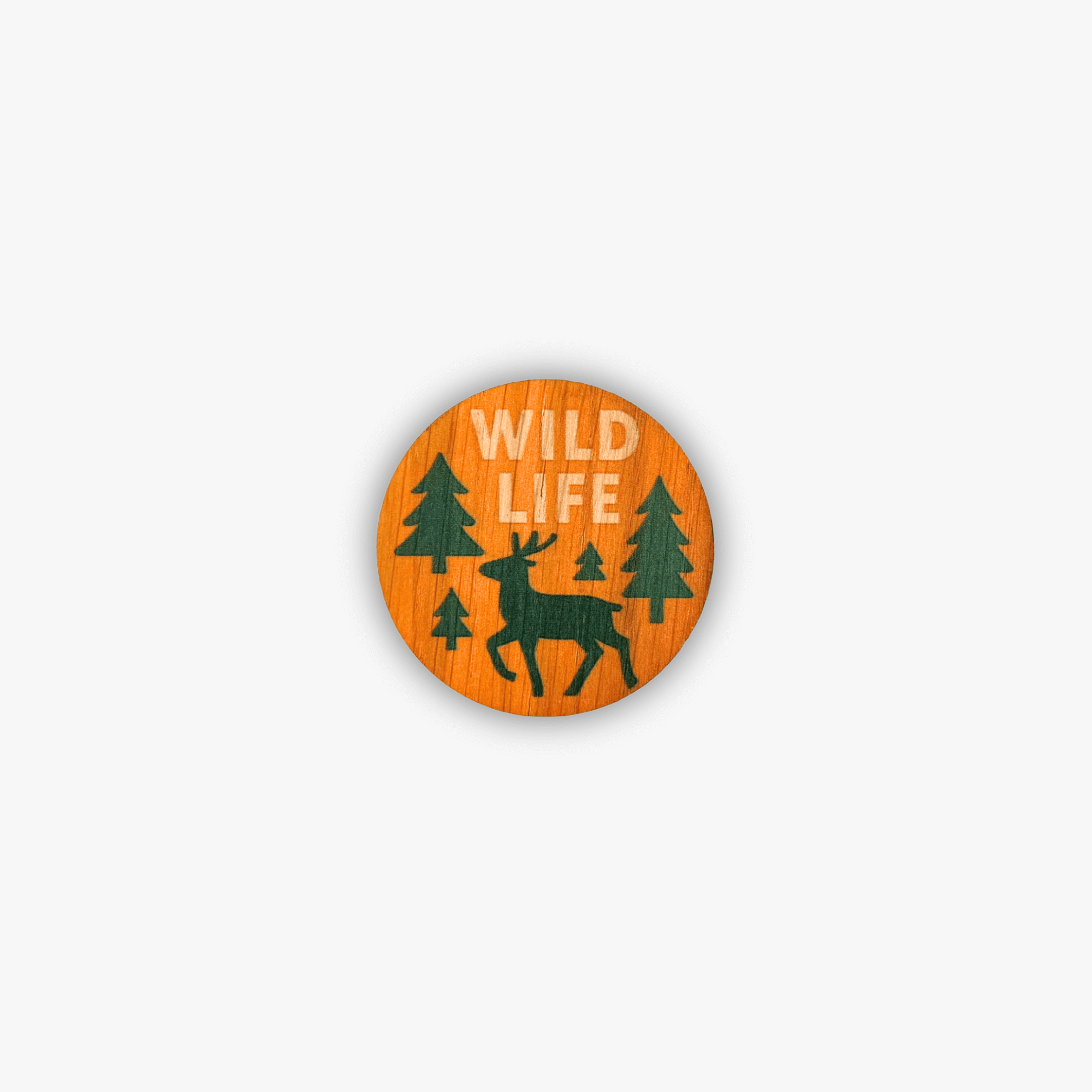 Button Retro &quot;Wild Life&quot;