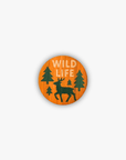 Button Retro "Wild Life"