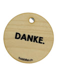 Geschenk Anhänger "Danke"