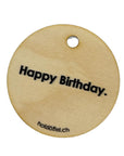 Gift tag "Happy Birthday"