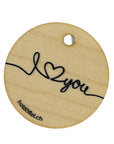 Gift pendant "I love you"