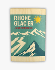 Postkarte aus Holz Retro "Rhone"