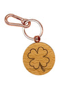 Wood Charm Rund Personalisierbar