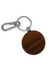 Wood Charm Rund Personalisierbar