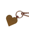 Wood Charm Herz