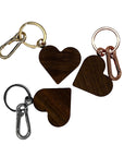 Wood Charm Herz