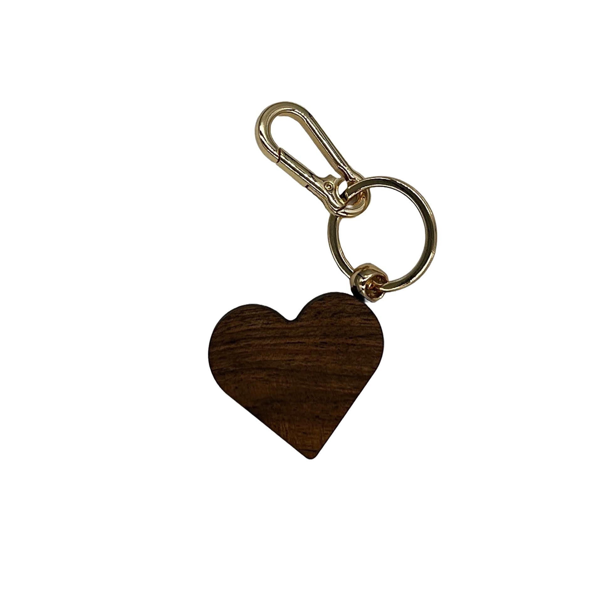 Wood Charm Herz