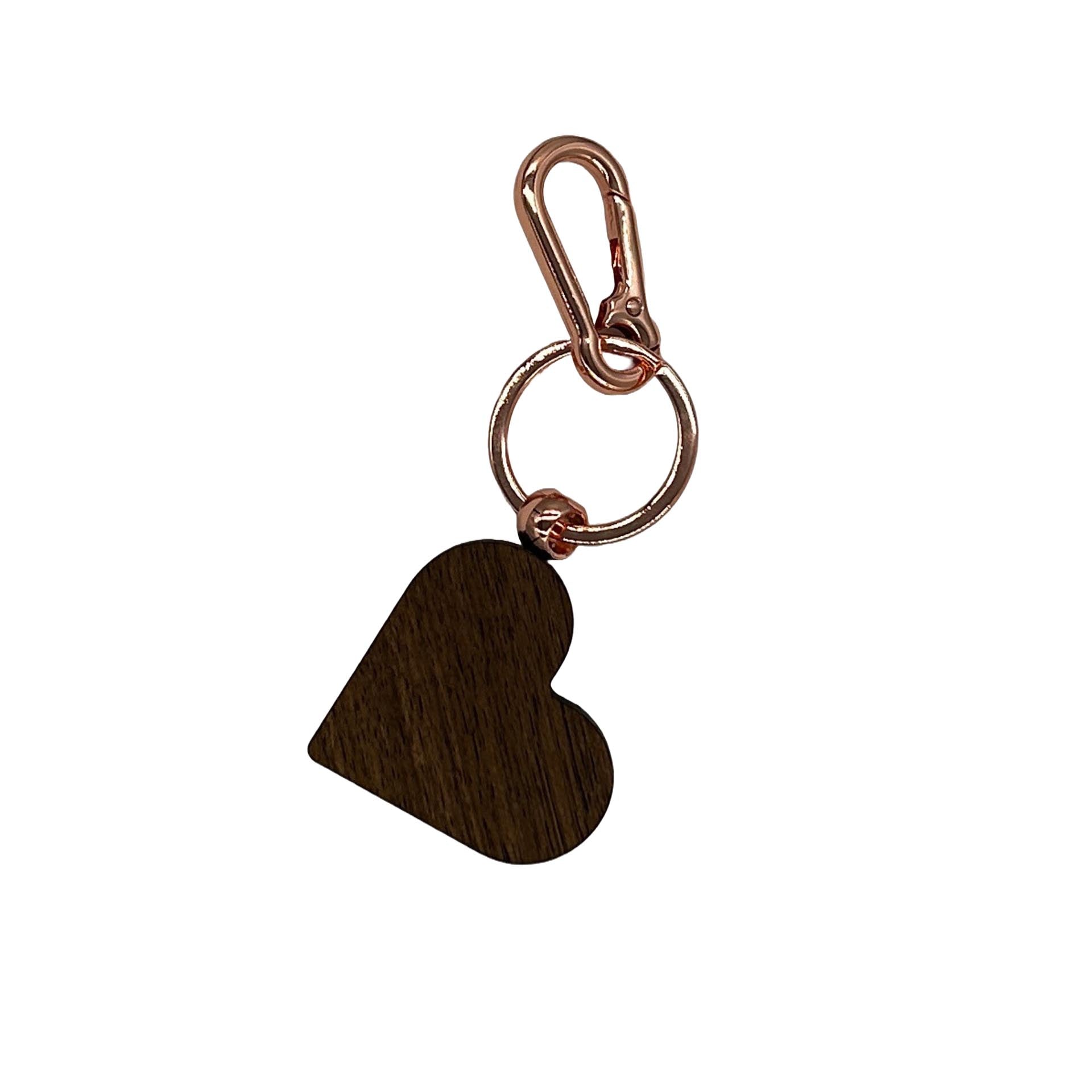 Wood Charm Herz